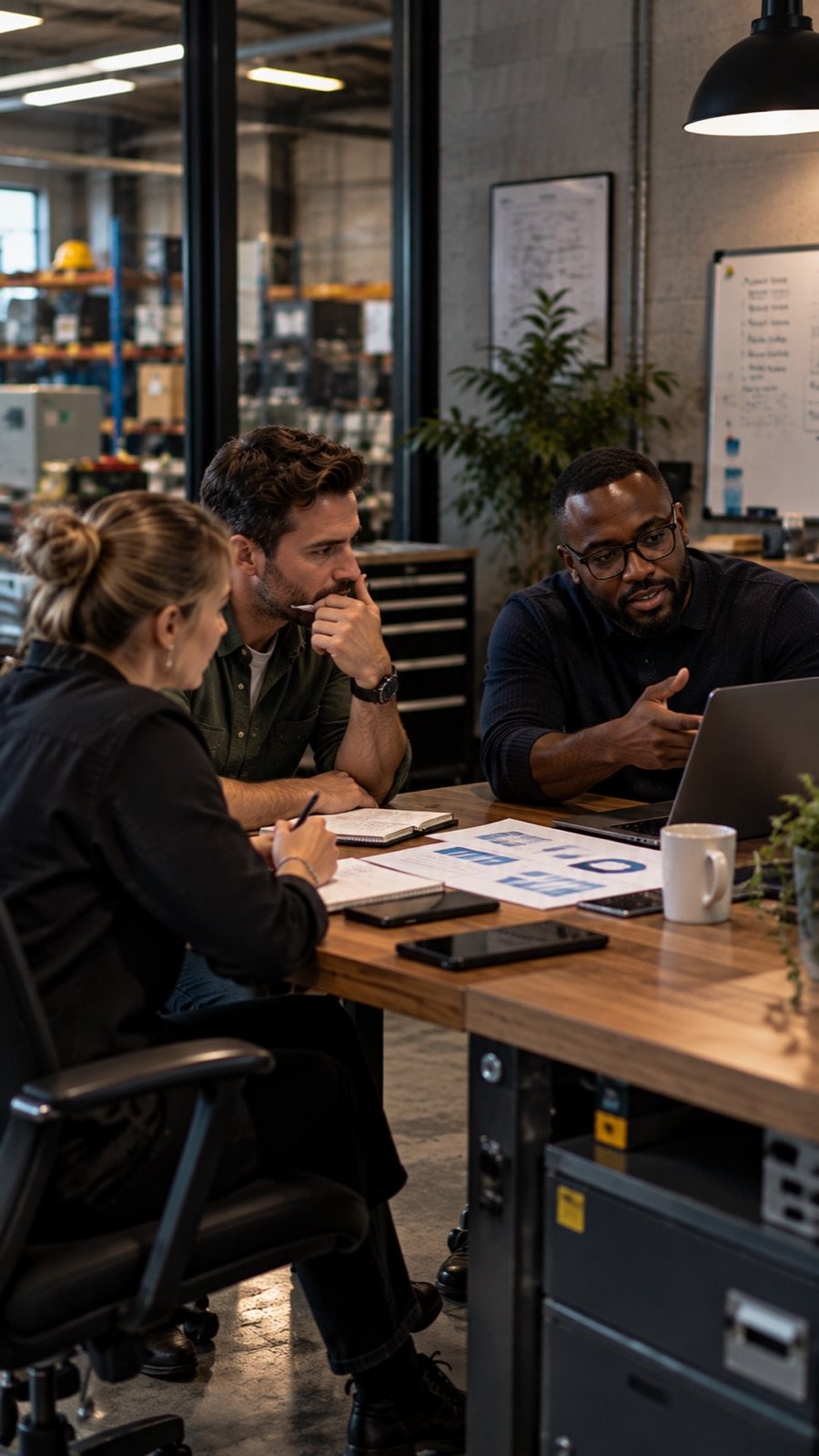 Financial institution IT team reviewing a remediation report